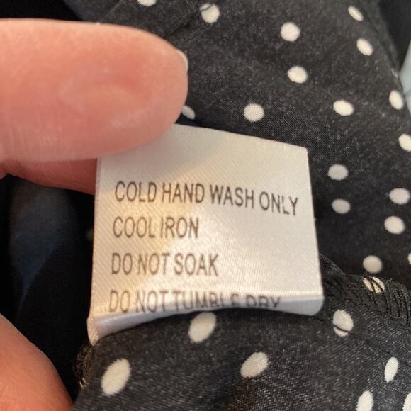 NWT SEEK the Label Australia Spaghetti Strap Polka Dot Jumpsuit Size Small - Picture 8 of 8